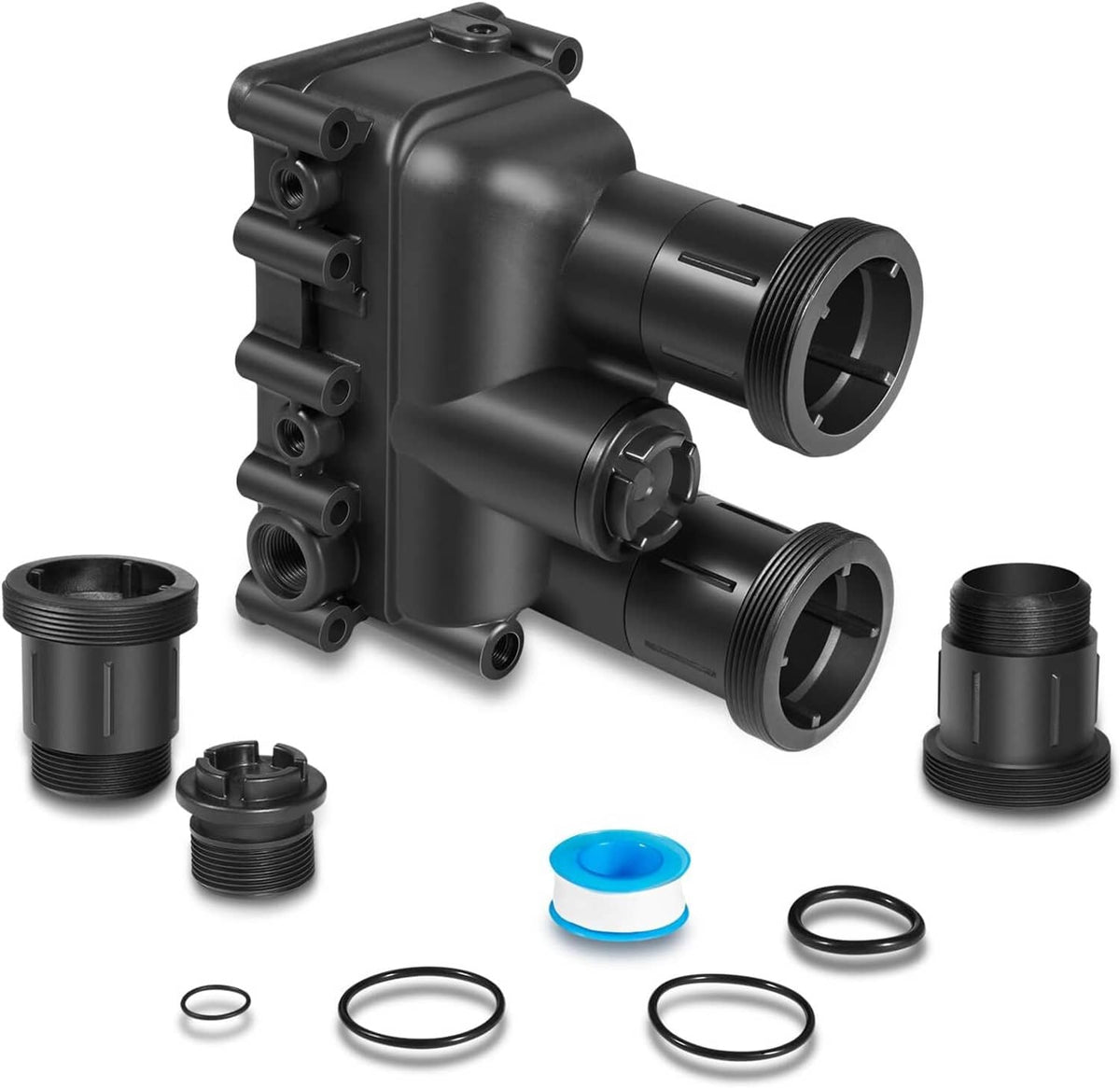 Solid Spare Pool Heater Manifold Assembly Replacement Kit for Pentair MasterTemp 300, 400