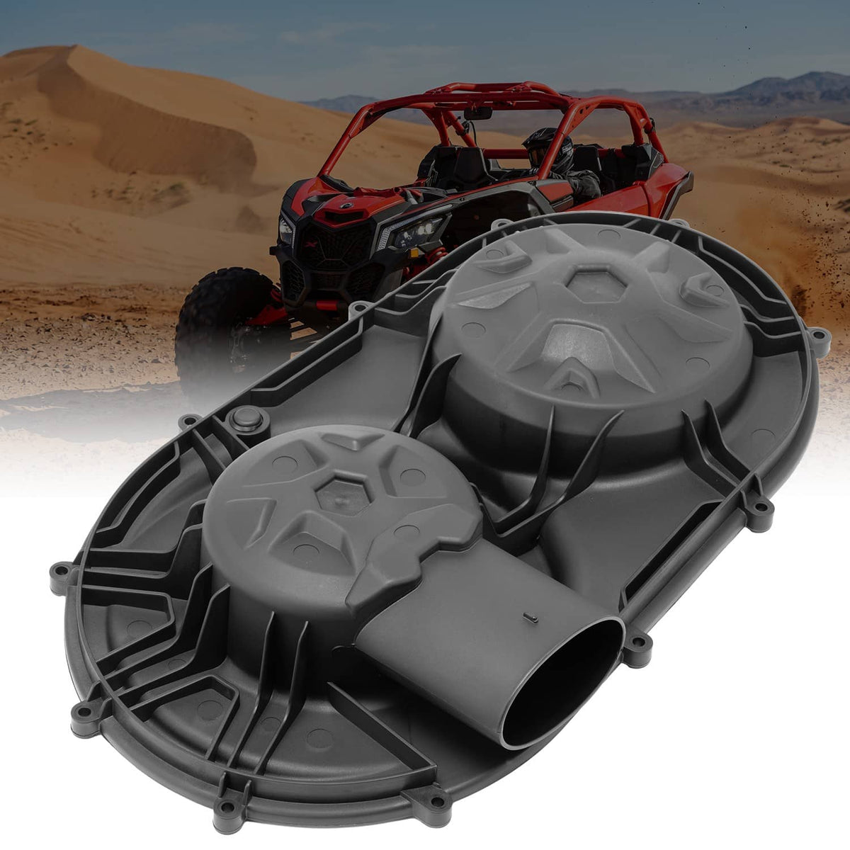 Solidspare 420212508 Outer Clutch Cover For Can-Am Maverick X3 2017-2024 / X3 Max 2018-2024