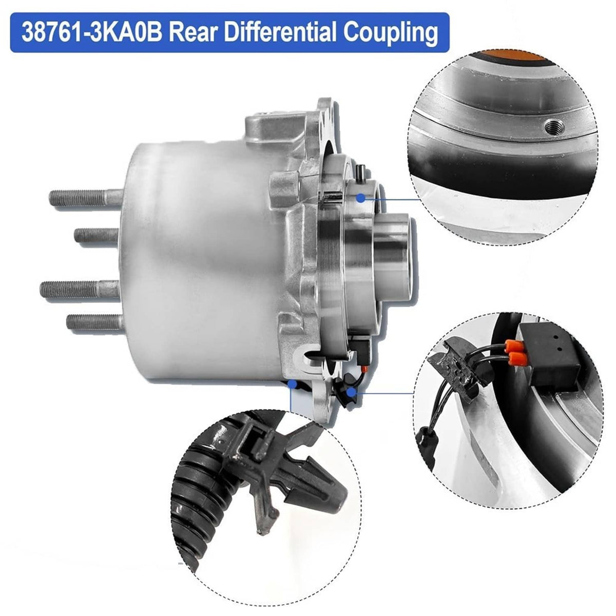 Solidspare Rear Differential Coupling For 13-20 Infiniti QX60 Nissan Pathfinder 387613KA0B