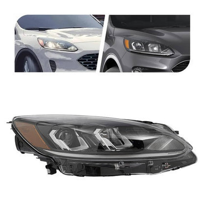 Solidspare Halogen Headlight Headlamp with Bulb Right Side For 2020-2022 Ford Escape S/SE