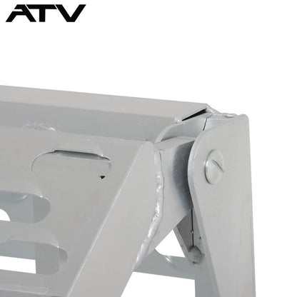 Solidspare Heavy Duty Aluminum Folding Loading Ramp Motorcycle Arched Truck ATV/ UTV 7.5'