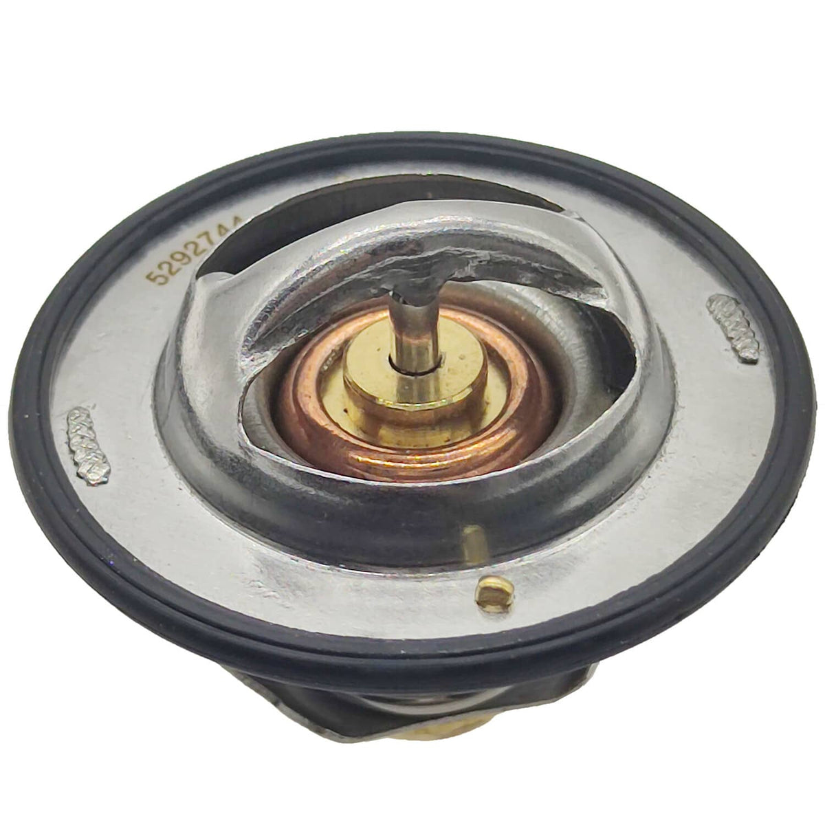 Solid Spare 76℃ 168.8℉ Thermostat 5292744 Fit for Cummins Dodge 03-07 Ram 2500 3500 5.9L 24V