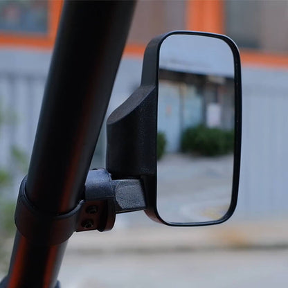 Solidspare UTV Rear View Side Mirrors Fit For Polaris Ranger RZR S XP Crew 570 800 900 1000