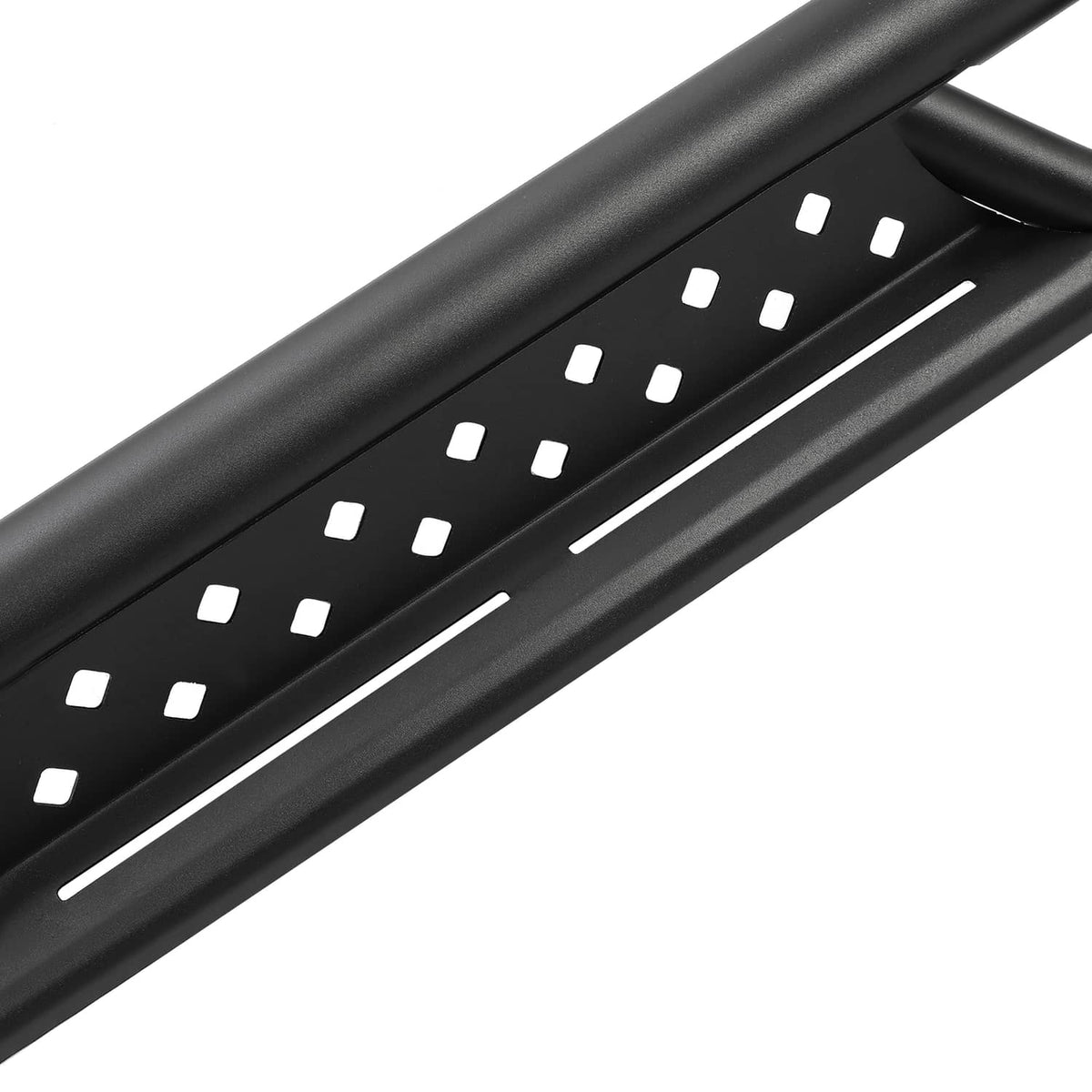 Solid Spare Fits 2021-2024 Ford Bronco 4 Door Side Steps Running Boards Nerf Bars Textured