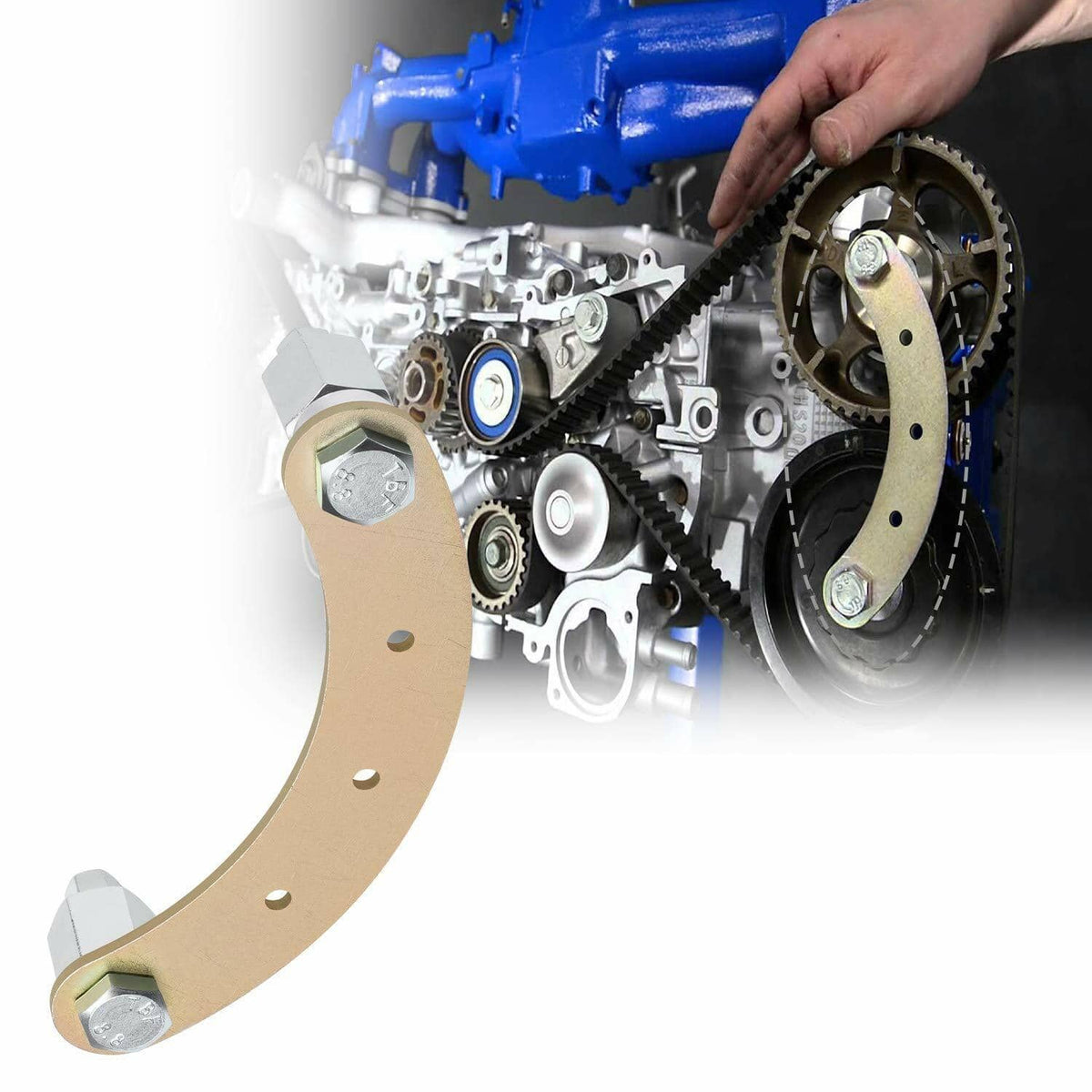 Solid Spare Cam Gear Lock / Camlock Tool Wrench Holder Kit for Subaru mpreza WRX and WRX STI
