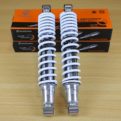 Solidspare 2x Front Shocks Absorber 1987-2006 Fit For Yamaha Banshee YFZ350 Springs WHITE