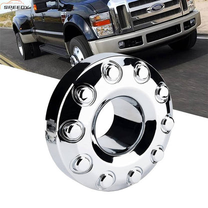 Solidspare New Wheel Center Hub Caps Dually 10 Lug For 2005-2017 Ford F450 F550 Super Duty