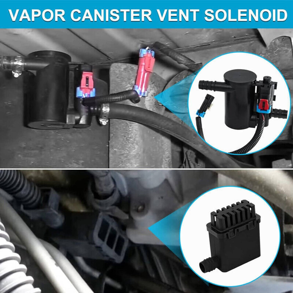 Solidspare Vapor Canister Vent Solenoid Valve For Chevrolet Silverado GMC Sierra 1500 NEW
