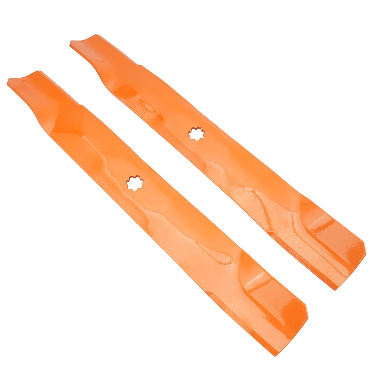Solidspare 2PK Deck Blades For John Deere E100, E110, E120, E130 (100 Series Tractor) - 42"