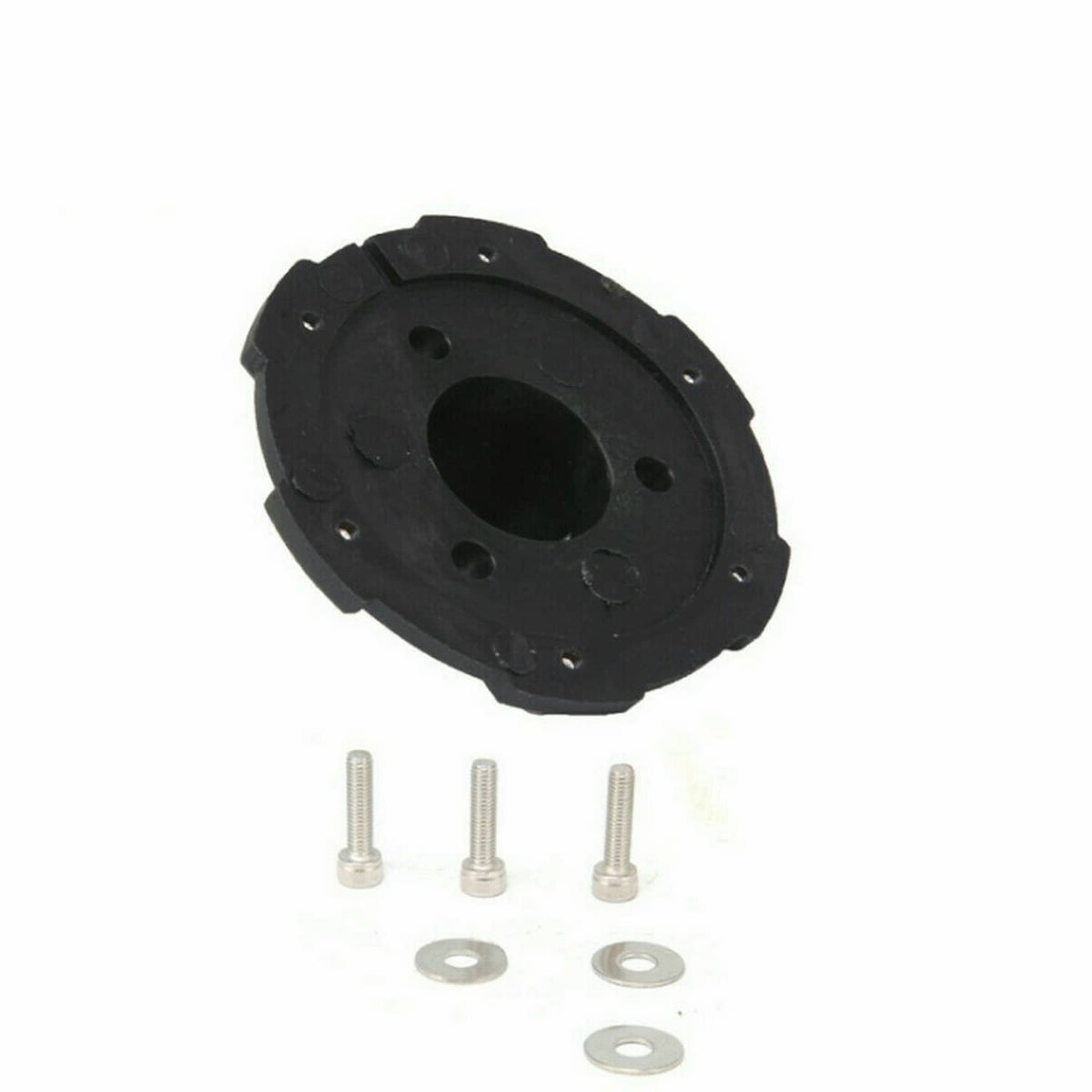 Solid Spare Black Antenna Base Cover For Jeep Wrangler JK JL JT 07-21 Car Auto Accessories A
