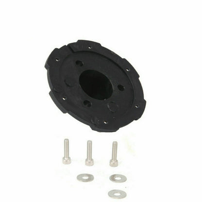 Solid Spare Black Antenna Base Cover For Jeep Wrangler JK JL JT 07-21 Car Auto Accessories A