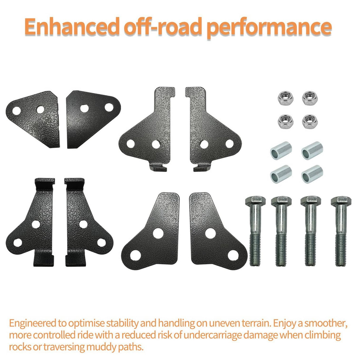 Solidspare 2 Inch Lift Kit for CF Moto UFORCE 1000/1000XL Suspension Leveling Kit 2021-2025