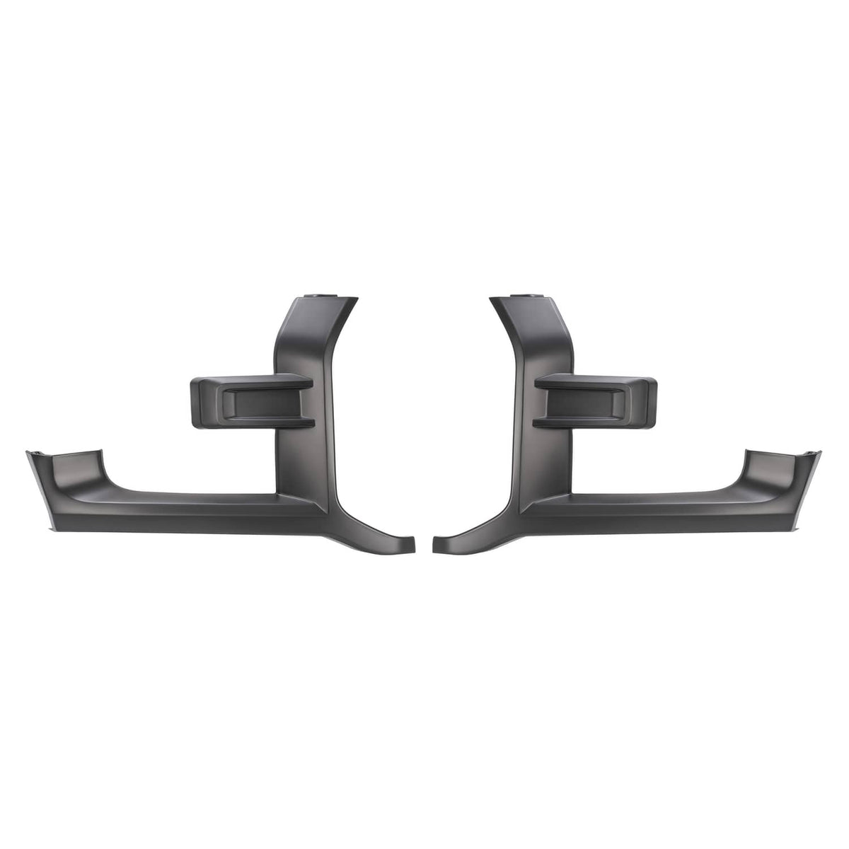 Solid Spare Pair For Ford F150 F-150 Raptor 17-20 Headlight Trim Molding Grille Left & Right