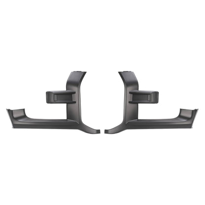 Solid Spare Pair For Ford F150 F-150 Raptor 17-20 Headlight Trim Molding Grille Left & Right
