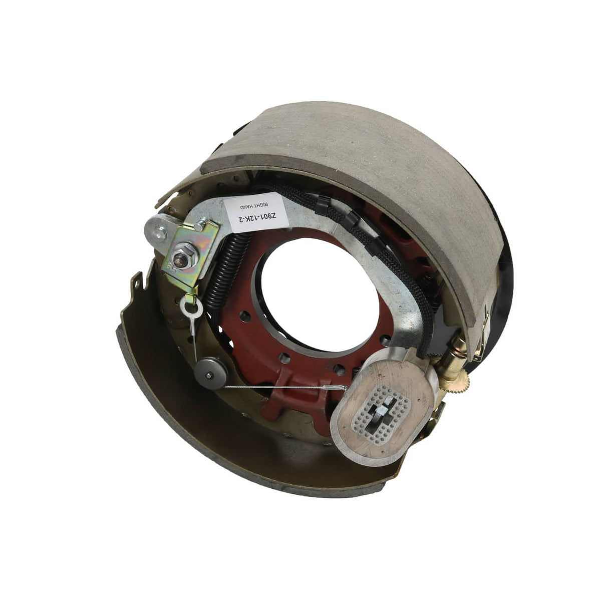 Solidspare NEW 4pcs 12-1/4x5" 12K 15K Electric Backing Plate Trailer Brake Fits Dexter 5"