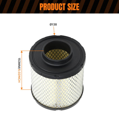 Solidspare 2pcs Air Filter Set For Polaris ACE 325 500 570 Ranger 500 570 7082037 2521372