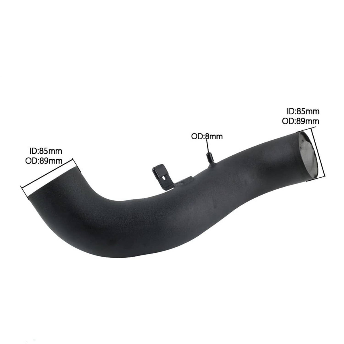 Solidspare Cold Air Intake & Heat Shield Kit w/Filter For 2015-2020 VW Golf GTi R 1.8T 2.0T