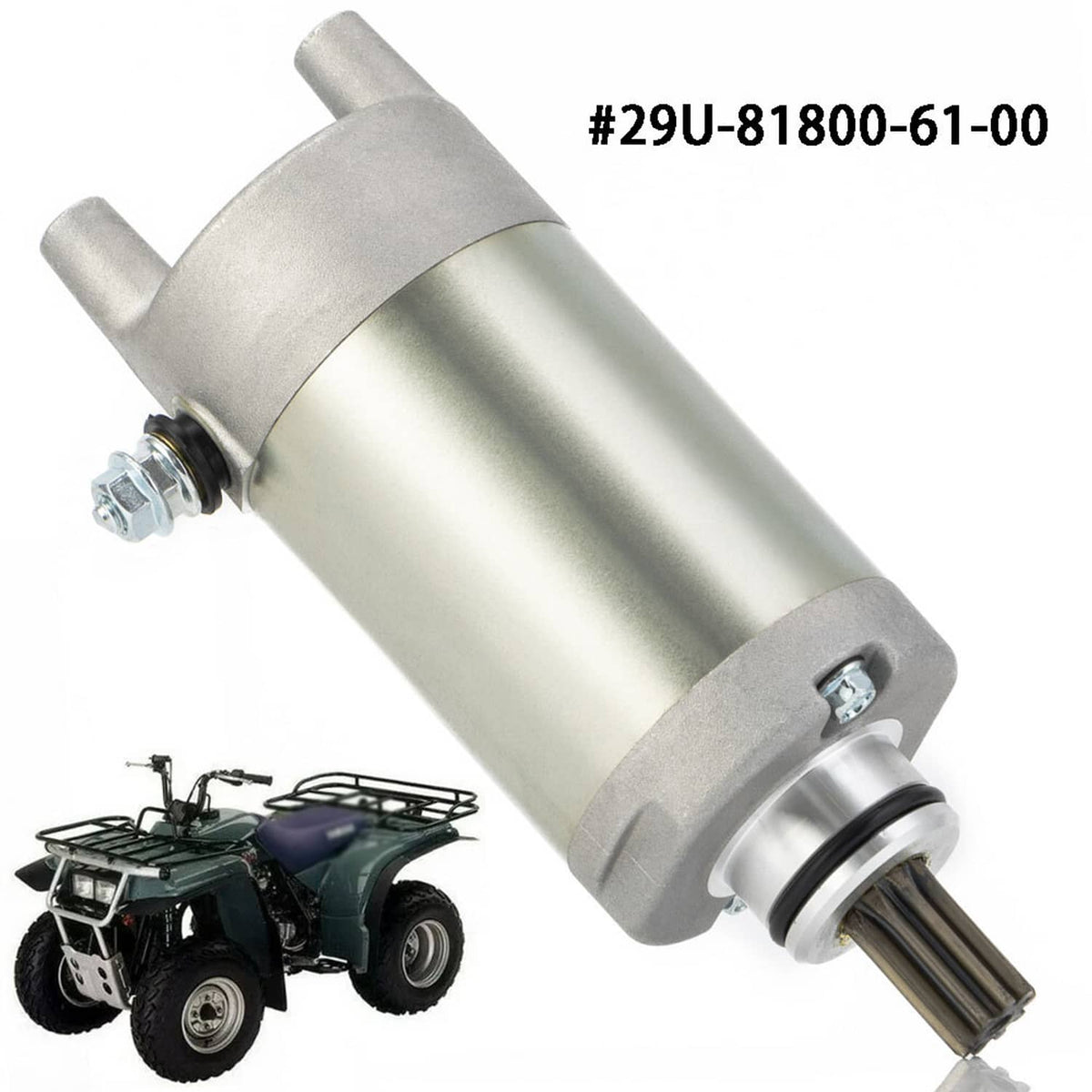 Solidspare 29U-81800-61-00 Starter For Yamaha Bear Tracker 250 / Timberwolf 250 / Moto 4