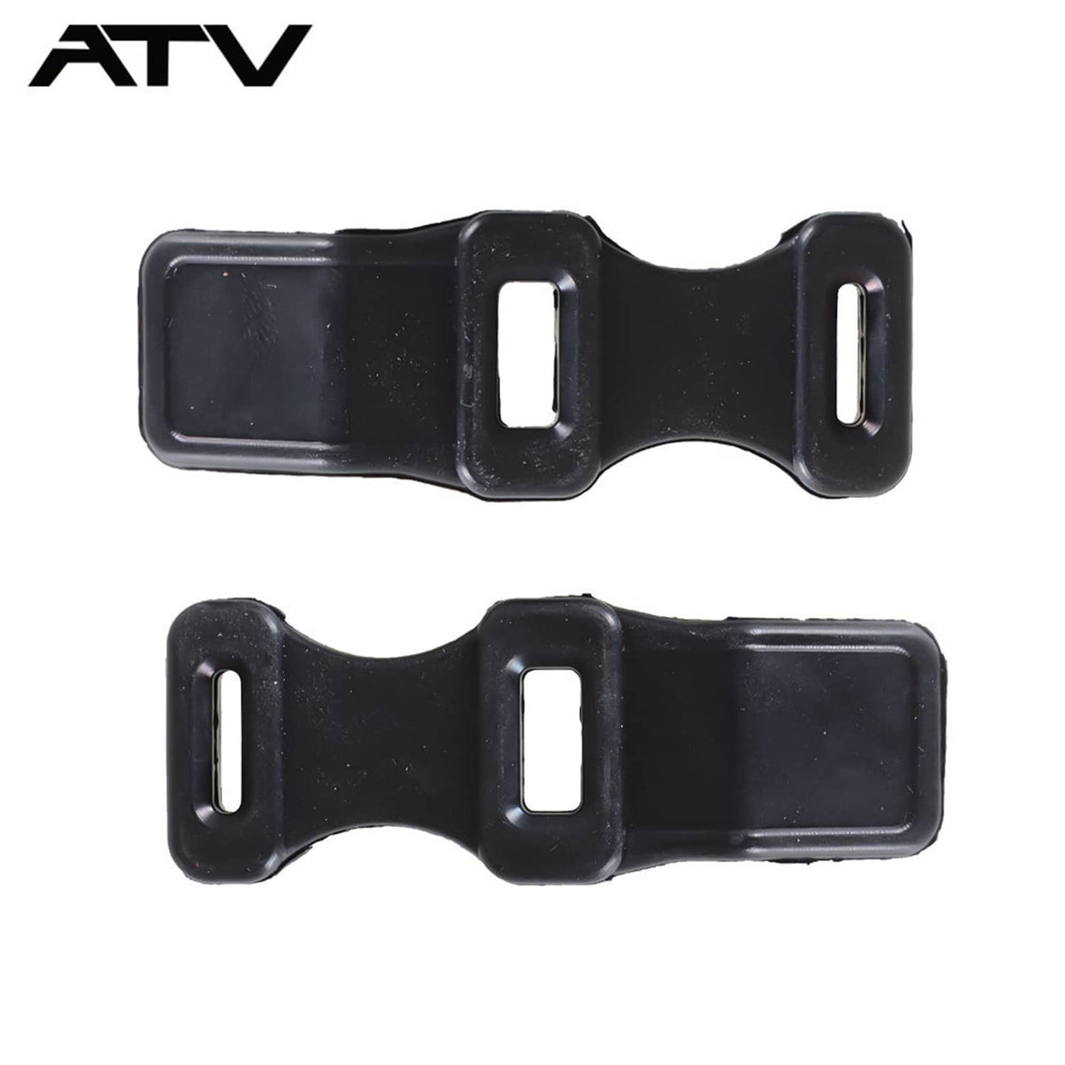Solidspare 2pcs Rear Rack Door Rubber Straps For Honda 1988-1994 TRX300 Fourtrax 2x4 4x4