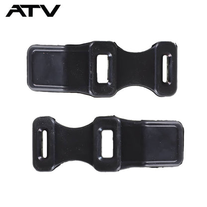 Solidspare 2pcs Rear Rack Door Rubber Straps For Honda 1988-1994 TRX300 Fourtrax 2x4 4x4