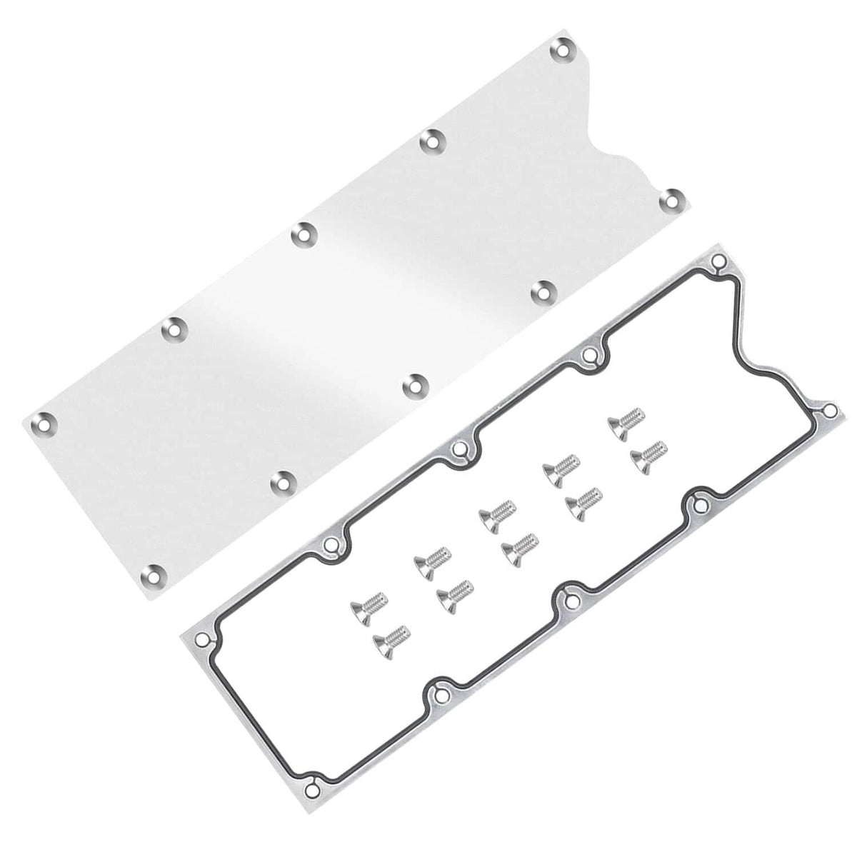 Solidspare LS Gen 3 Valley Cover Plate Kit w/ Gasket For GM LS-Series 4.8L 5.3L 5.7L 6.0L
