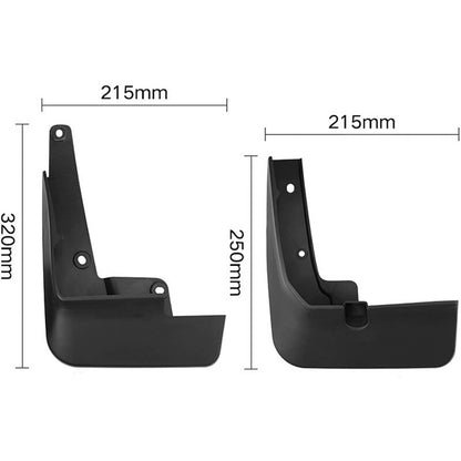 Solidspare 4Pcs Mud Flaps Mudguards Splash Guard Front & Rear for Subaru Outback 2021-2024