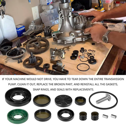 Solid Spare For Hydro-Gear 72994 Gear Transmission Seal Kit For ZT-2800, ZT-3100, ZT-3400