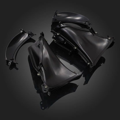 Solidspare Black Front Fairing Air Duct For Harley Touring Road Glide 2015-23 ABS Plastic