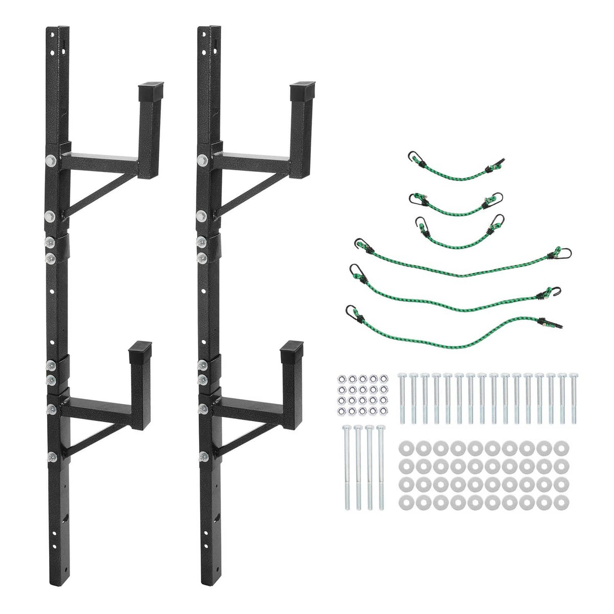 Solidspare 2 Adjustable Trailer Side Ladder Rack Exterior Wall Mount For Enclosed Trailers