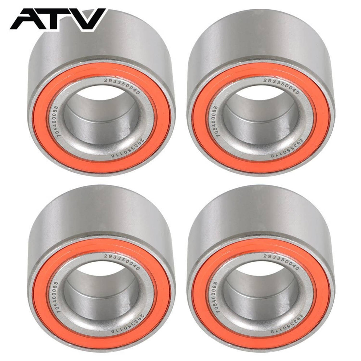 Solidspare 4 Wheel Bearings & Seals For Can-Am Renegade/Commander/Maverick 1000 850 800 570