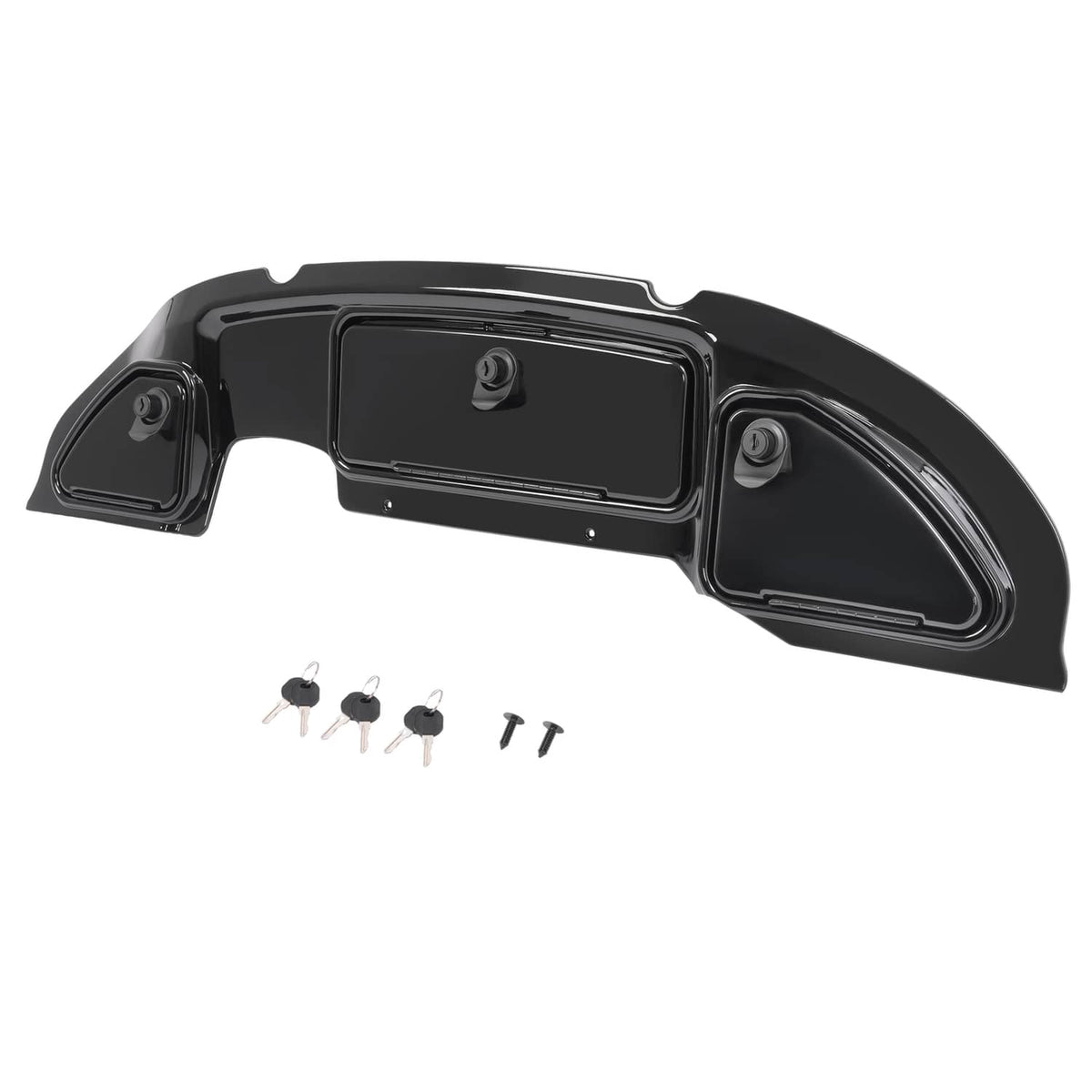 Solidspare For Club Car Precedent 2004-08.5 Golf Cart Dash Kit Dashboard W/Lock Gloss Black