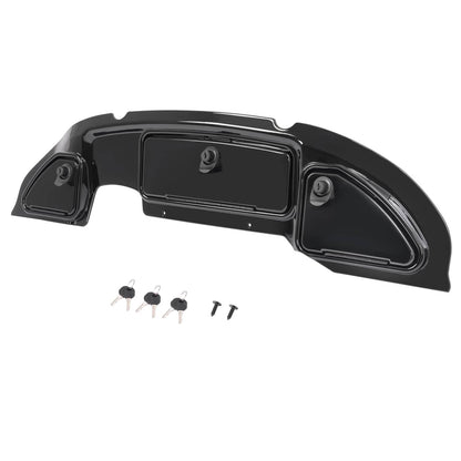 Solidspare For Club Car Precedent 2004-08.5 Golf Cart Dash Kit Dashboard W/Lock Gloss Black
