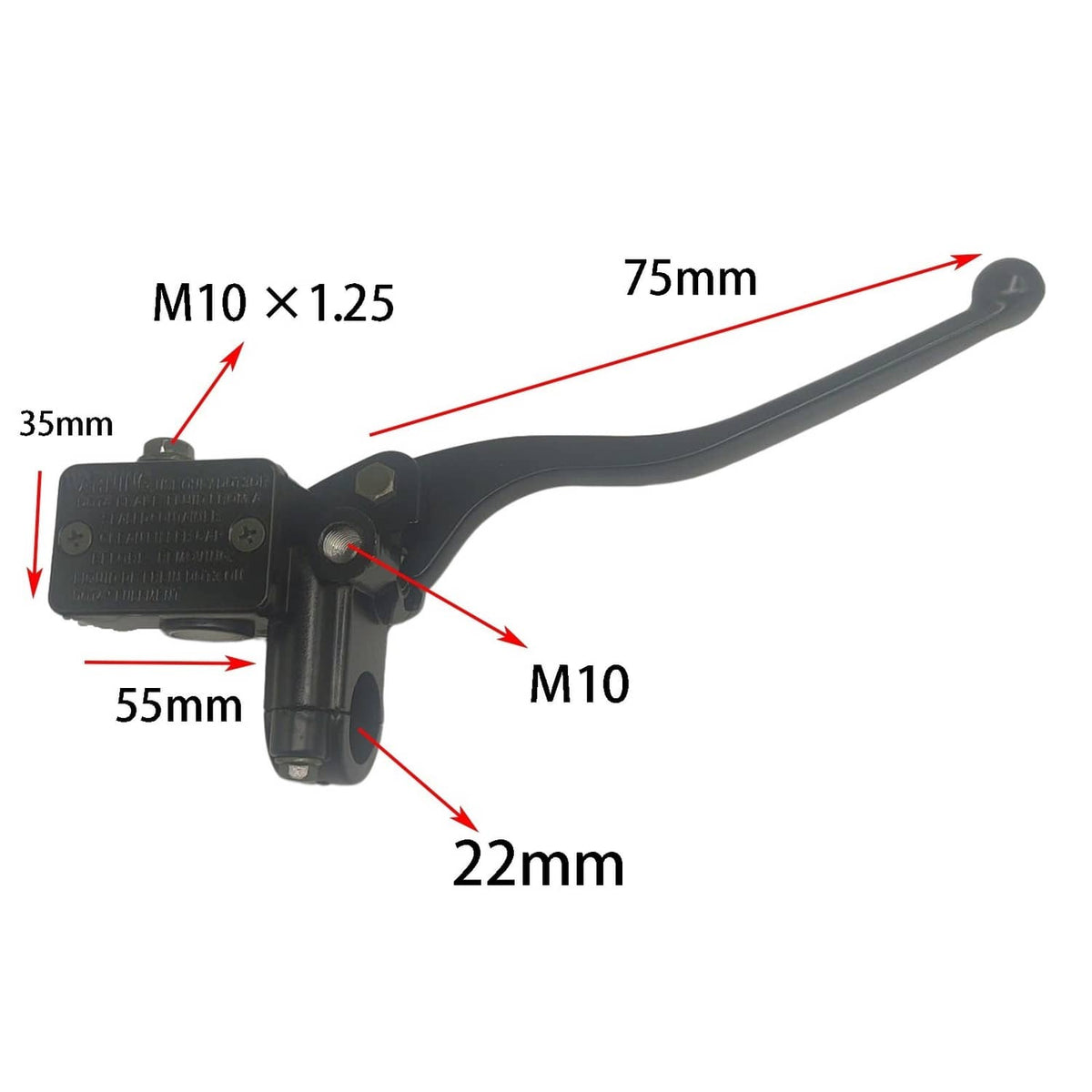 Solidspare Front Brake Master Cylinder for Suzuki QuadRunner 230 250 450 500 59600-44B11