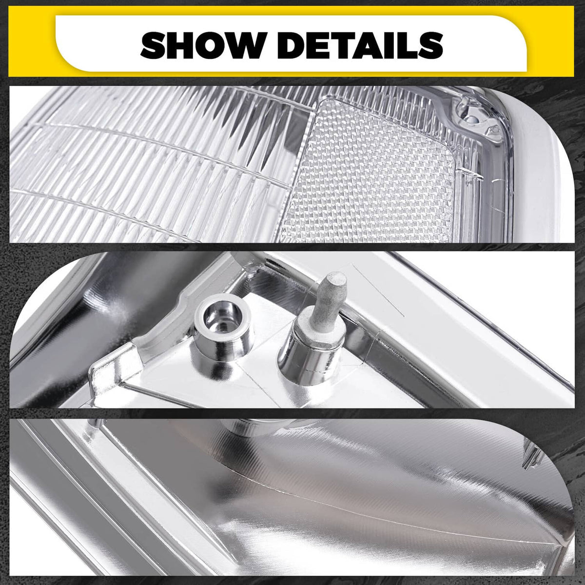 Solid Spare Pair Clear Lens Front Corner Lights Lamps For Toyota Pickup Truck 2WD 1992-1995