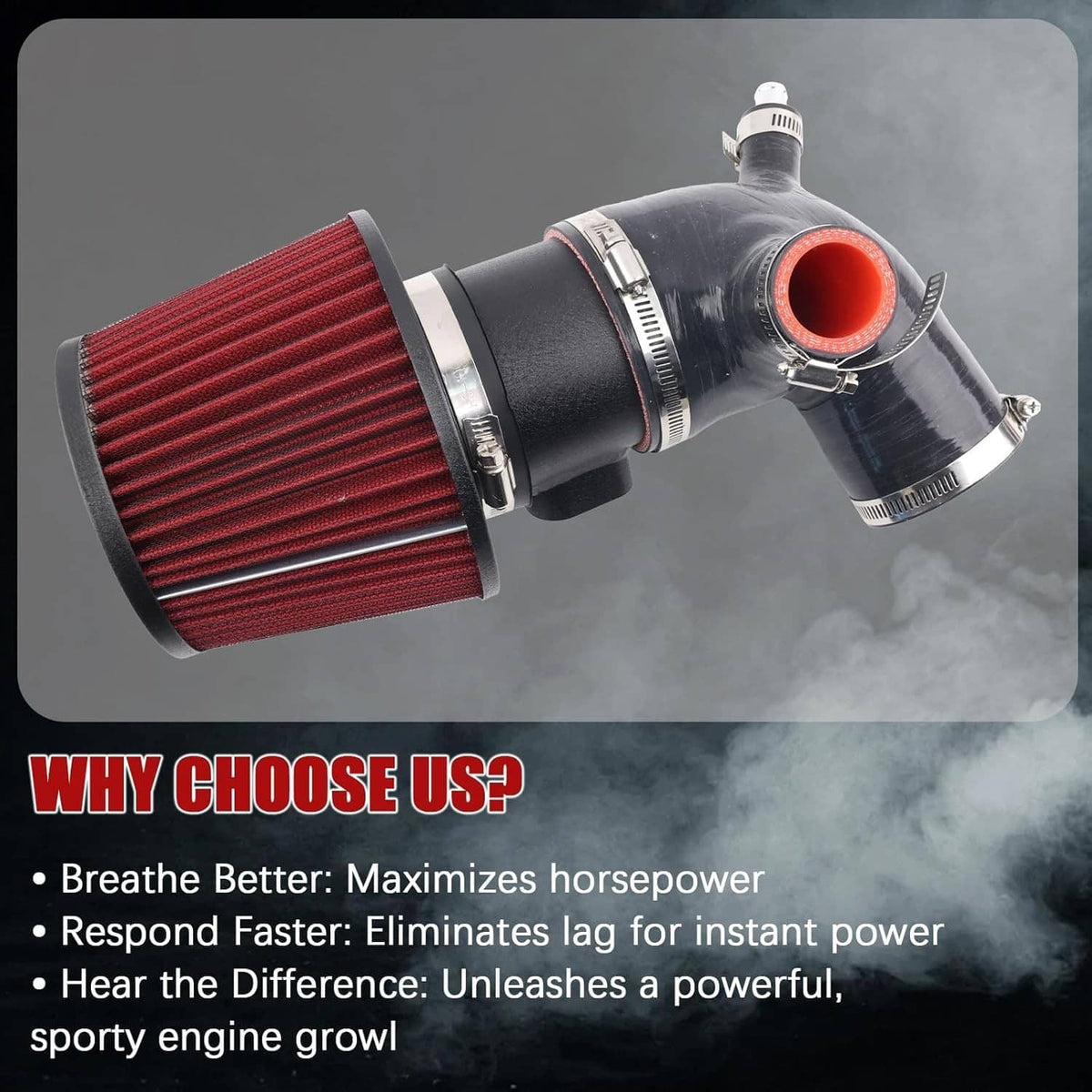 Solidspare Cold Air Intake System For 2010-2016 BMW 535i 535i xDrive F10 F11 N55 3.0T Turbo