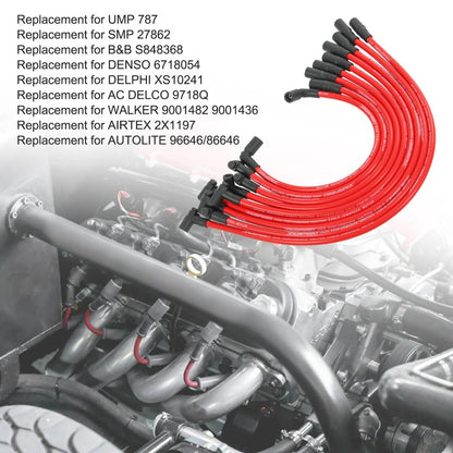 Solidspare Spark Plug Wire 9718Q For Chevrolet Express 2500 3500 Tahoe GMC Savana 1500 5.7L