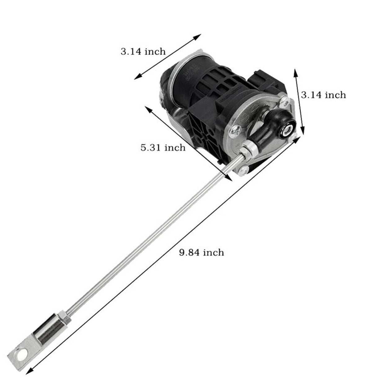 Solid Spare Turbo Wastegate Actuator 39400-2G720 For 2009-2015 Hyundai Kia 2.0L 39400-2G700