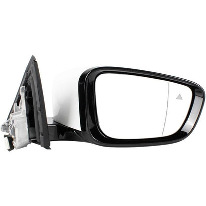 Solidspare Passenger Side Mirror w/Blind Spot White For 2019-2023 BMW 320i 330i 330e