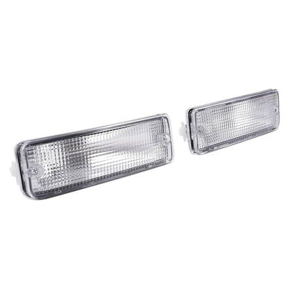 Solid Spare 2X Clear Signal Bumper Lights For Toyota Pick-Up Truck 2WD 92-95 #8152089134