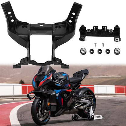 Solidspare Front Headlight Upper Fairing Stay Bracket Fit For BMW S1000RR 19-24 2025 Black