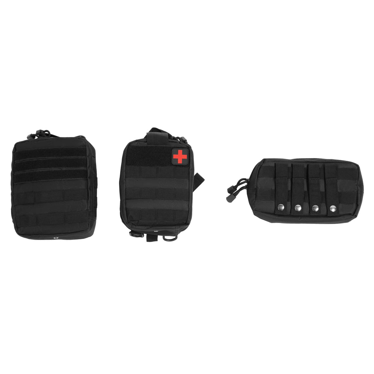 Solid Spare For Jeep Wrangler JK 07-22 Aluminium Tailgate Tactical Molle Panel W/Storage Bag