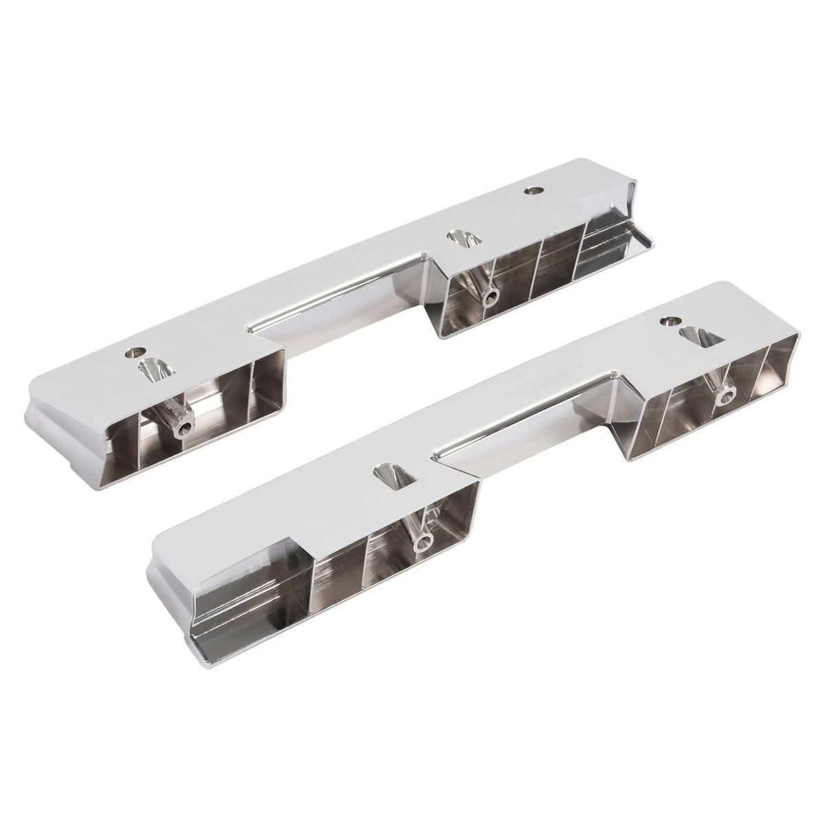 Solid Spare Chrome Front Arm Rest Base Pair LH RH For 1962 1963 1964 Chevrolet Impala