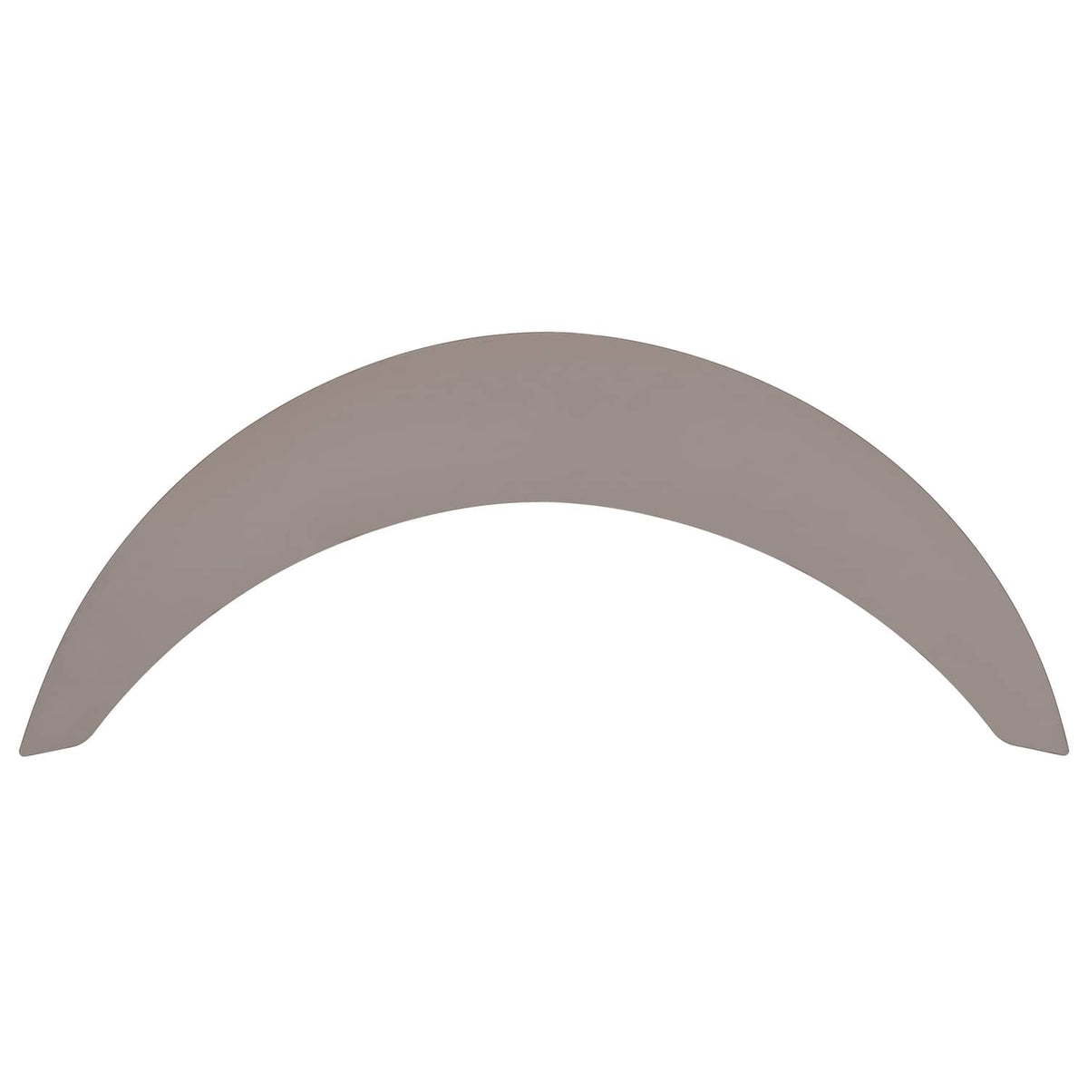 Solid Spare Steel Universal Anti-Rust Oil Metal Fender Flares 5" Wide 4-Piece Set