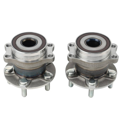 Solidspare Pair Rear Wheel Bearing and Hub 512518 For Subaru XV Crosstrek 2013 2014 2015