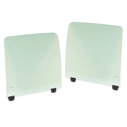 Solid Spare Pair Crew Cab Rear Door Glass LH+RH For 99-12 Ford F250 F350 F450 F550 F650 F750