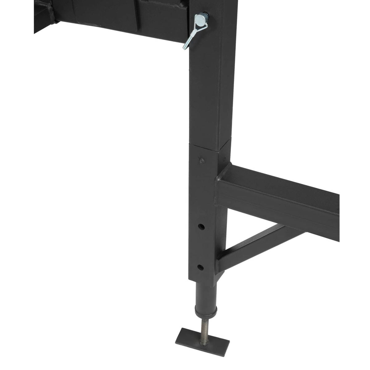 Solid Spare 400lbs 360° Swivel Hitch Mount Deer Hanger Game Hoist w/ Lifting System Platform