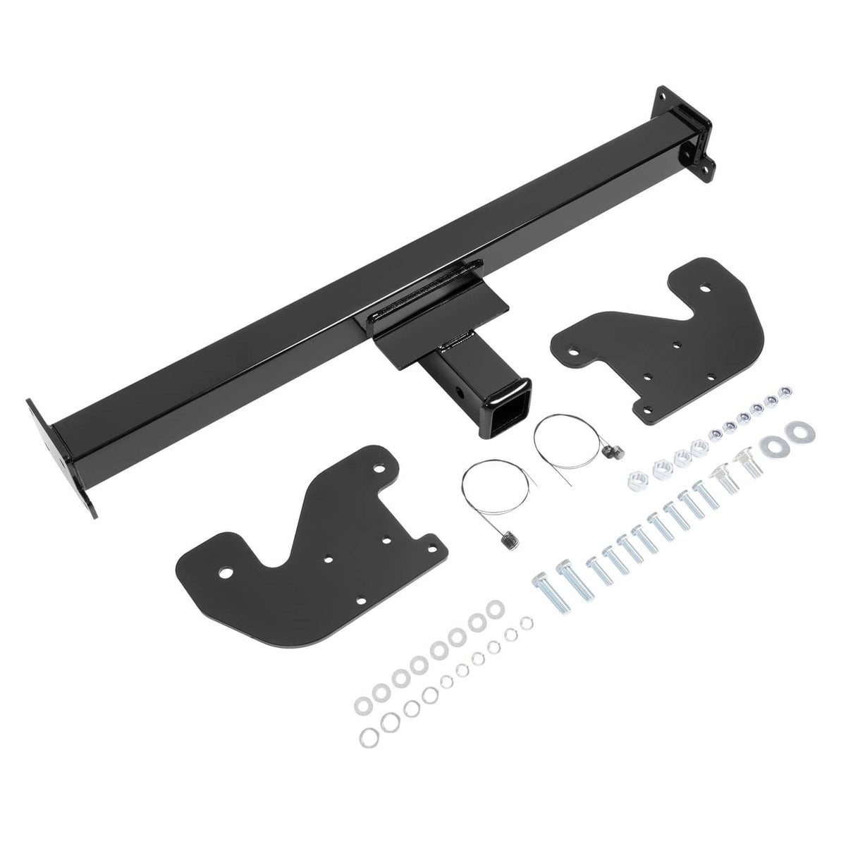 Solid Spare Front Mount Receiver Trailer Hitch For Ford F250 F350 F450 F550 Super Duty 08-10