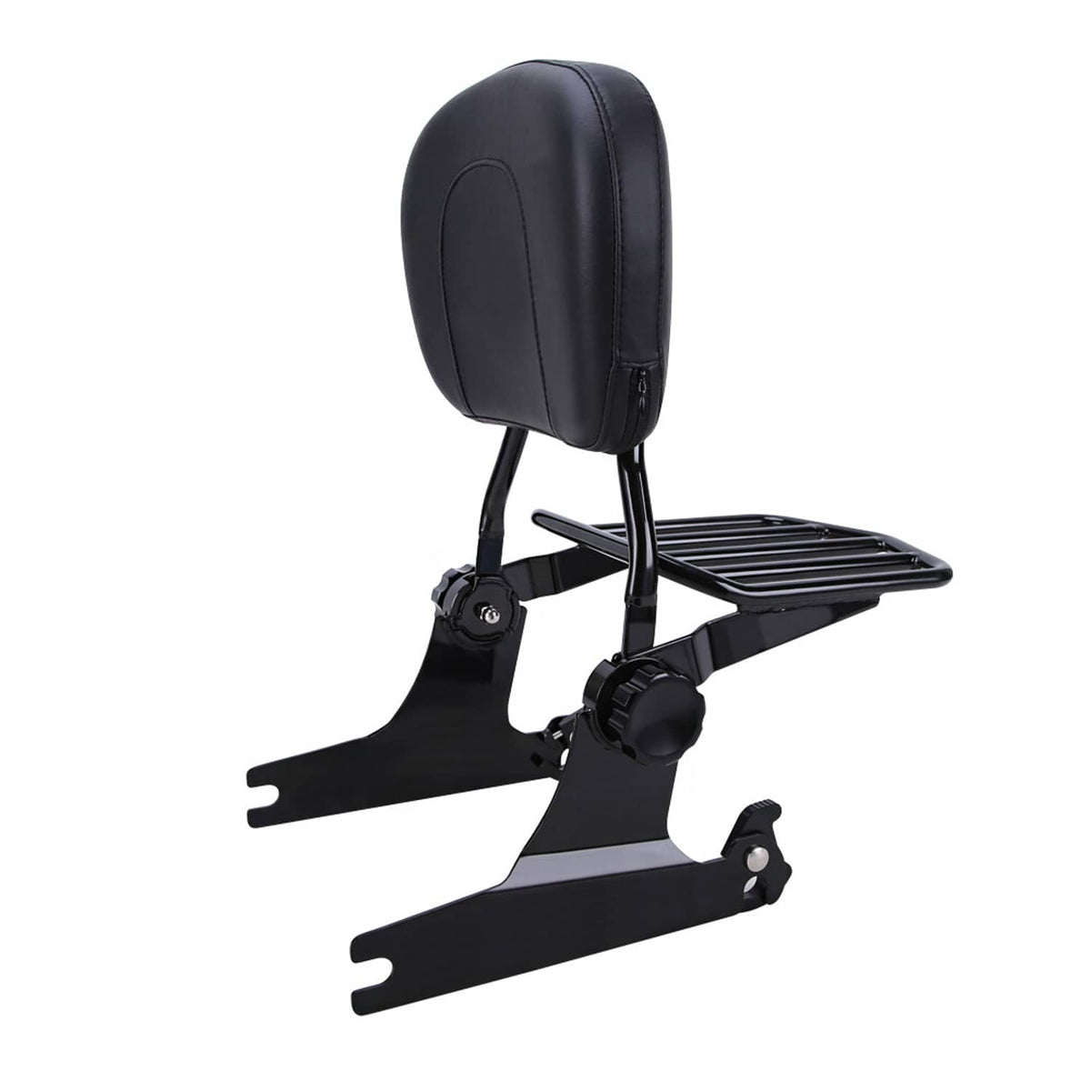 Solidspare Detachable Sissy Bar Backrest Luggage Rack For 1994-2003 Sportster XL1200 883