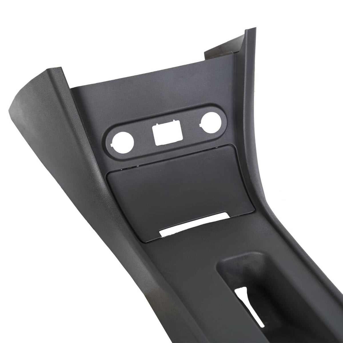 Solid Spare For Dodge Charger Police 2011-2020 Center Console Plastic Upholstered Trim Black