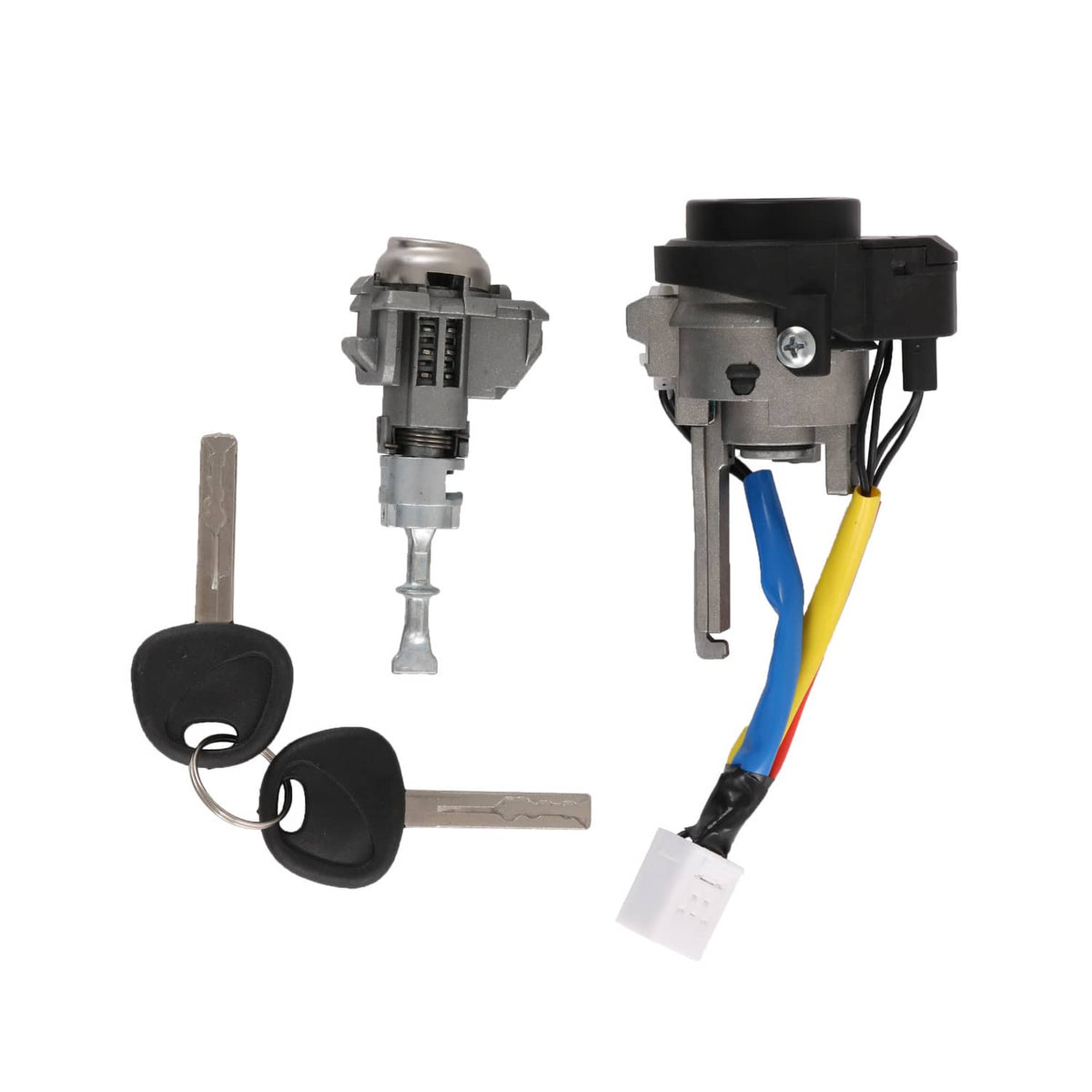 Solidspare Ignition Lock Cylinder Switch W/ Keys For 2011-2015 Kia Optima 2013-2017 Rio NEW